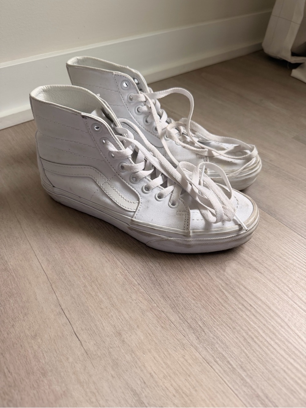 Vans high top sneakers
